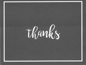 Thank you from the Allen Albach Family photo 1